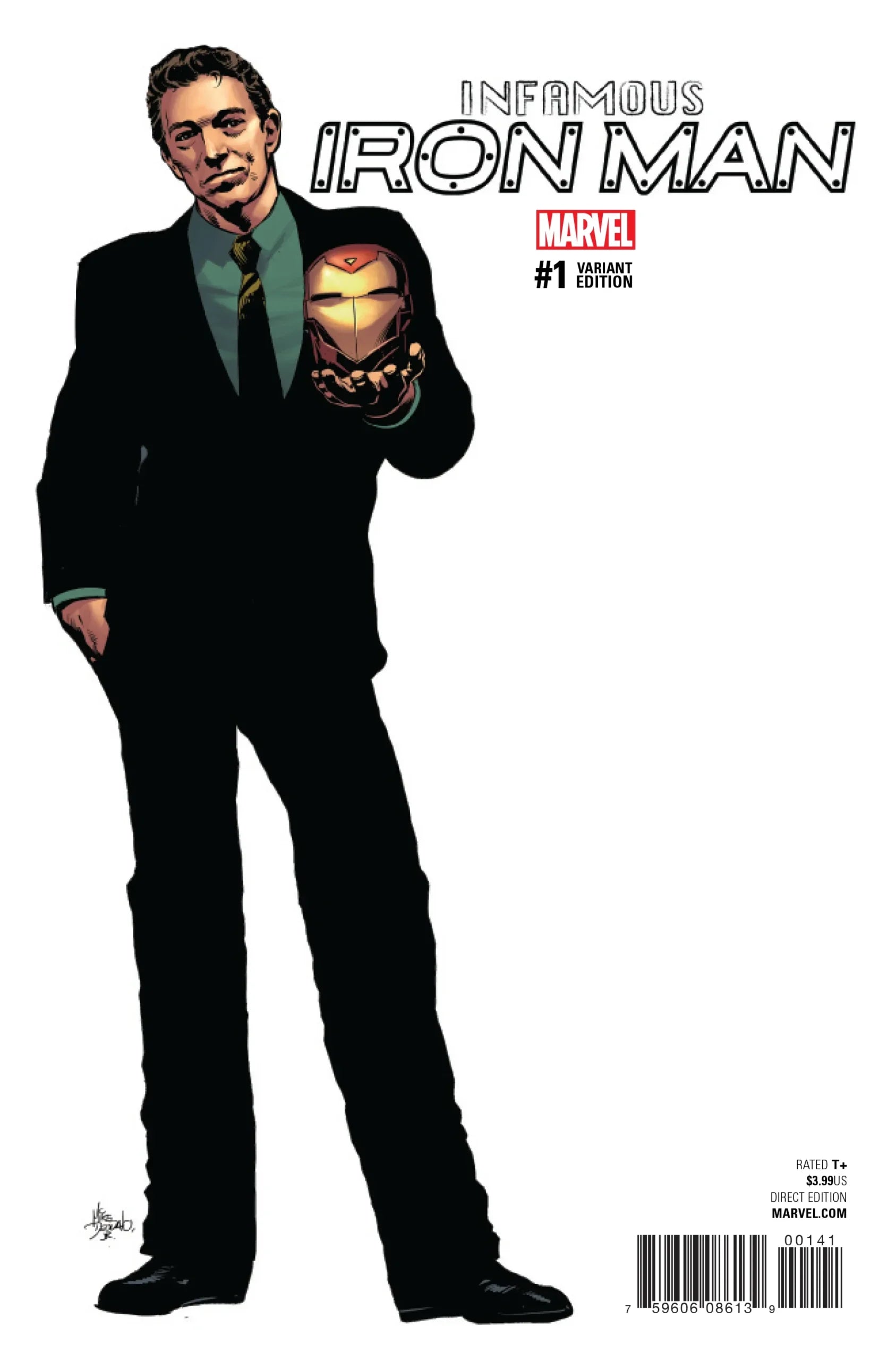 Infamous Iron Man - #1 Variant NM image 0