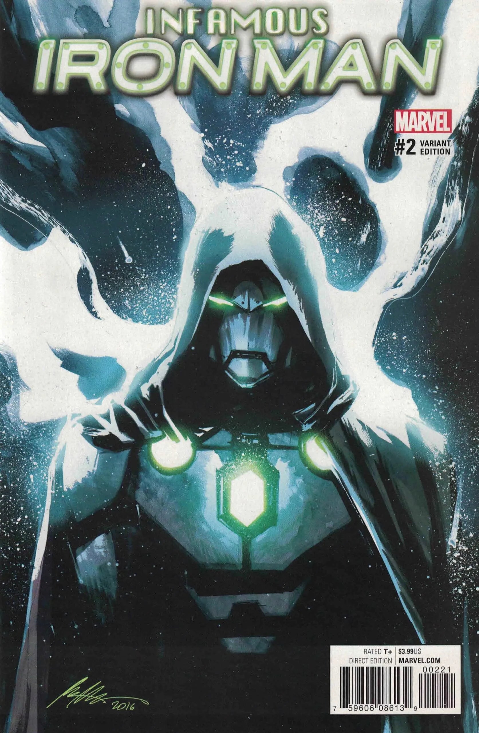 Infamous Iron Man - #2 1:25 Variant NM image 0